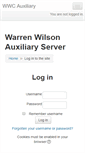 Mobile Screenshot of moodle.warren-wilson.edu